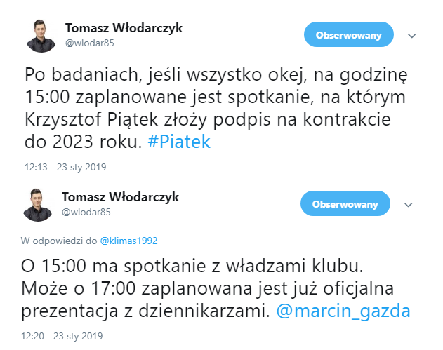 Wiadomo o której Piątek zostanie PIŁKARZEM Milanu